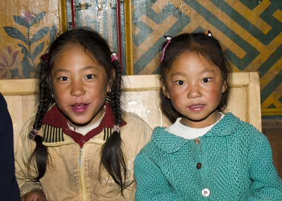 Tibetan children Spring Brook Ranch